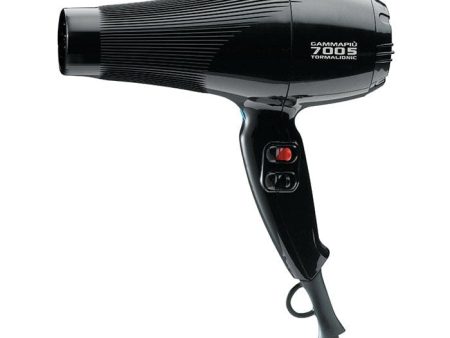 Gamma+ 7005 Tormaline 2200W Hairdryer Black DEMO STOCK 1 ONLY Hot on Sale