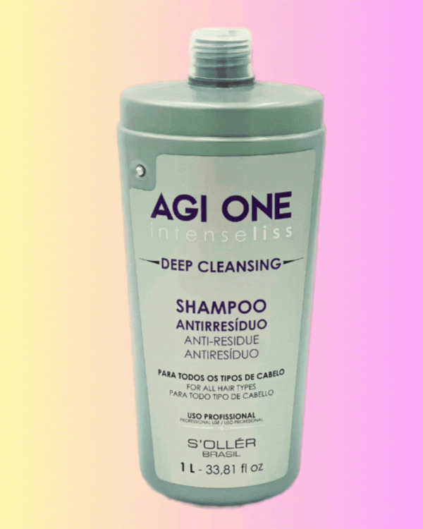 AGI ONE Anti Residue Shampoo 1000ml NEW SIZE Hot on Sale