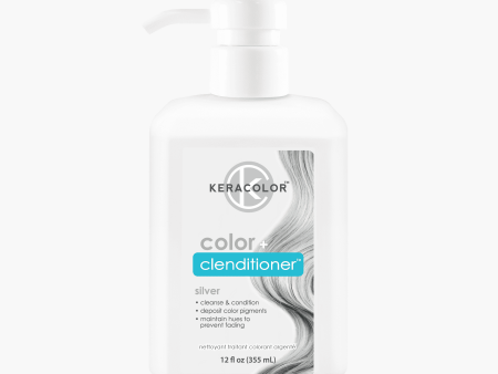 Keracolor Colour + Clenditioner Silver - 1L Online Hot Sale