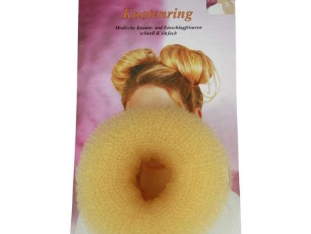 Hair Donut Large Blonde 10cm Online Hot Sale