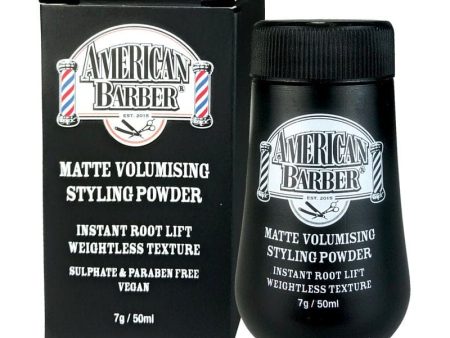 American Barber Matte Volumising Styling powder 7g on Sale