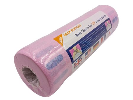 COLOURED Barber Neck Rolls  5 Pack PINK For Sale