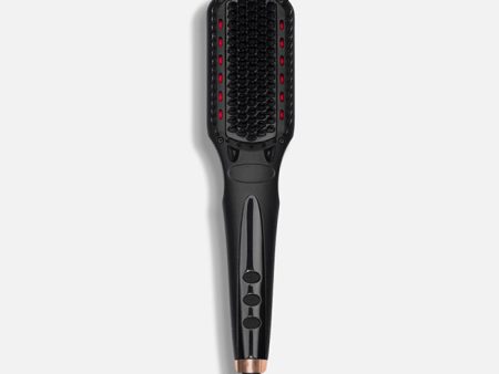 Amika iRed Polished Perfection Straightening Brush 2.0 Online Hot Sale