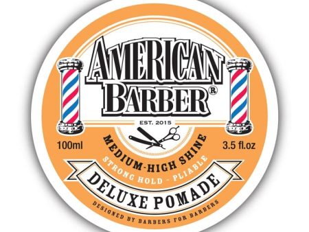 American Barber Deluxe Pomade 100ml Supply