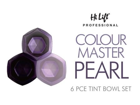 Hi Lift Colour Master Pearl 6pce Tint BOWL Set. Supply