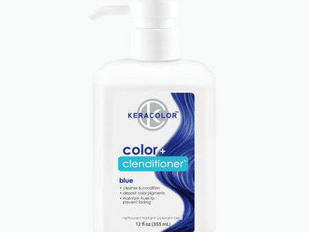 Keracolor Colour + Clenditioner Blue - 355ml Online Hot Sale