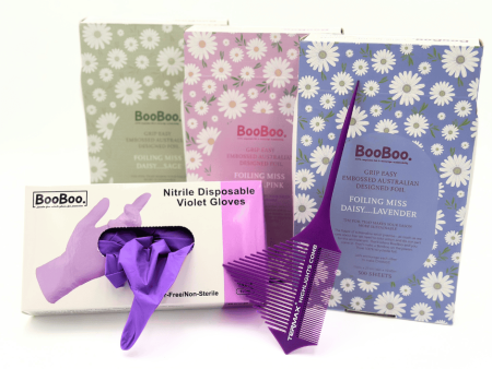 Boo Boo foil pack of 3 - complimentary gloves and comb Discount