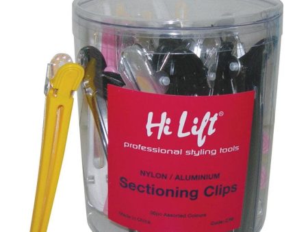 Nylon Aluminium Sectioning Clips Assorted Colours 36 Piece Tub Cheap