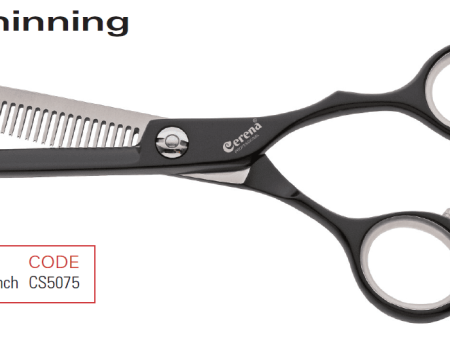 Cerena Noir - 5075 - 5.75 Inch Thinning Scissor Online