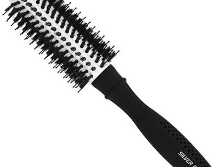 Silver Bullet Black Velvet Round Hair Brush Medium Cheap