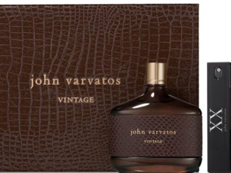 John Varvatos Men s Cologne Vintage Eau de Toilette Spray 3 Piece Set VALUE $139 Discount