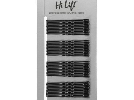 Hi Lift Bobby Pins Black 40 per Card Discount