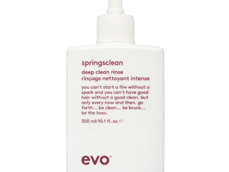 EVO Springsclean Deep Clean Rinse Online now