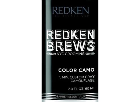 Redken Brews Color Camo 5 Minute Custom Gray Camouflage 2 oz For Sale