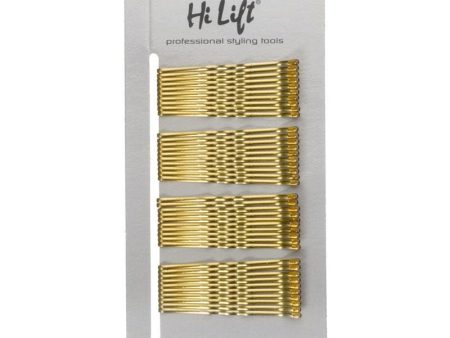 Hi Lift Bobby Pins Gold 40 per Card Online now