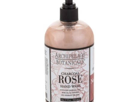 Archipelago Charcoal Rose 17 oz. Hand Wash Online Sale