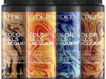 REDKEN Color Gels Lacquers (Please Select Shade) 2 Oz For Sale