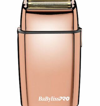 BaBylissPRO Rose Gold Double Foil Electrical Shaver Cheap