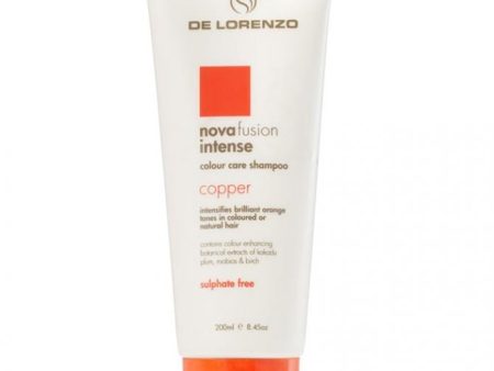 De Lorenzo Nova Fusion Intense Colour Care Shampoo - Copper (200ml) Fashion