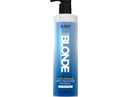 ASP System Blonde Anti-Orange Masque 500ml Fashion