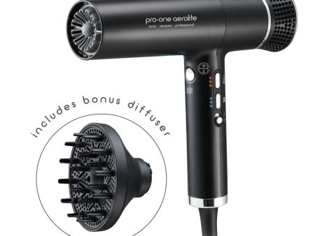 Pro-One Aerolite Hairdryer Black Online Sale