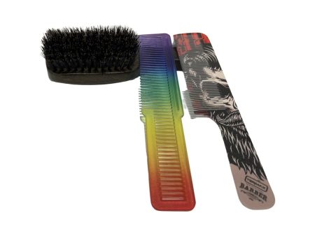 TERMAX CLUB BRUSH & COMB COMBO Fashion