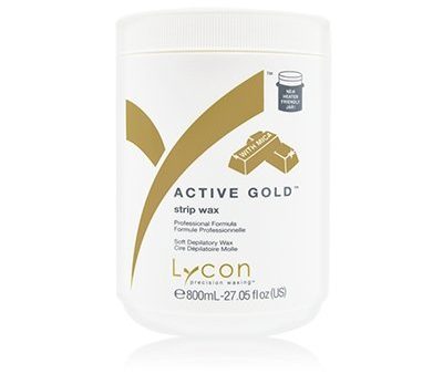 Lycon Active Gold Strip Wax XXX 800g Supply