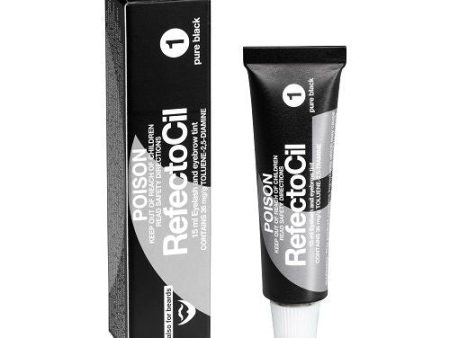 Refectocil Eyelash & Eyebrow Tint Pure Black (1) 15ml Cheap