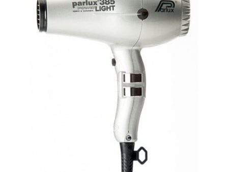 Parlux 385 Power Light Ionic & Ceramic Silver For Sale