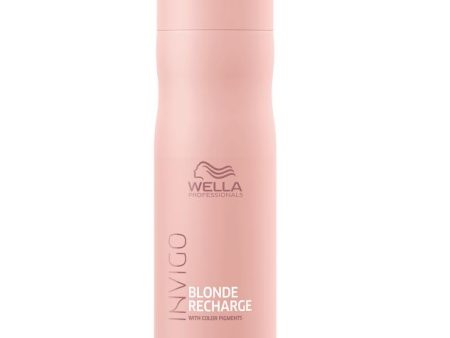 Wella INVIGO Recharge Color Refreshing Shampoo for Cool Blondes For Discount