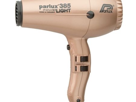 Parlux 385 Power Light Ionic and Ceramic - Light Gold Fashion