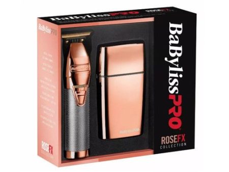 BaBylissPRO RoseFX Collection Trimmer & Foil Shaver Duo Discount